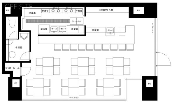 横浜エクセレントⅩⅡビル101 間取り図