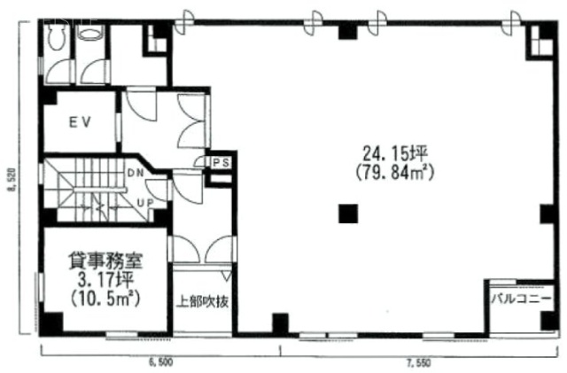 田端新町三丁目ビル3F 間取り図