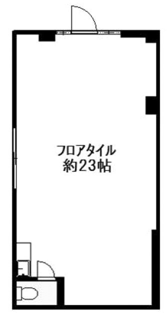 富士No.1ビル1F 間取り図