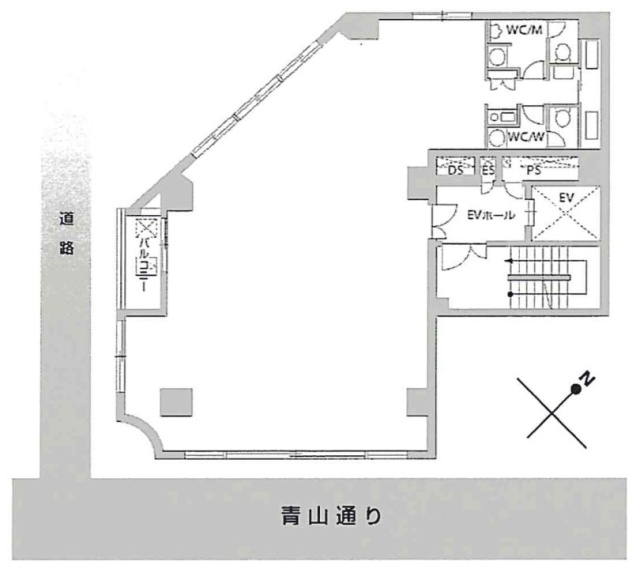 はる木ビル7F 間取り図