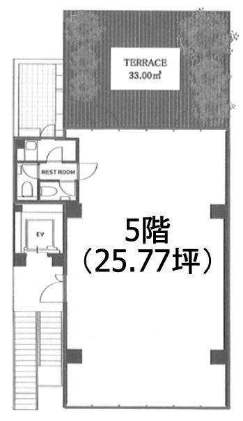 ESCALIER五番町(エスカリエ五番町)5F 間取り図