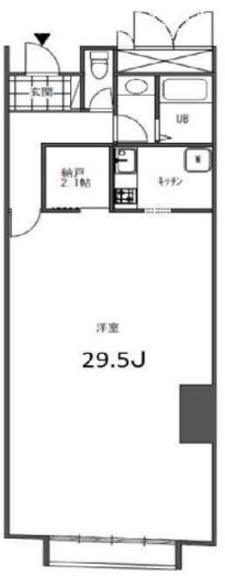 イースト六本木ビル503 間取り図