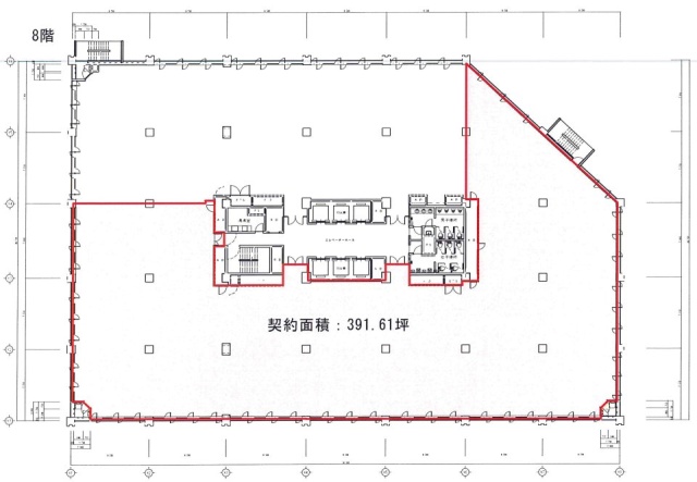 紀尾井町パークビル8F 間取り図