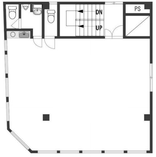 宏和浅草橋ビル2F 間取り図