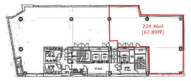 パシフィックマークス川崎11F 間取り図