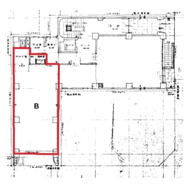 昭和ビルB 間取り図