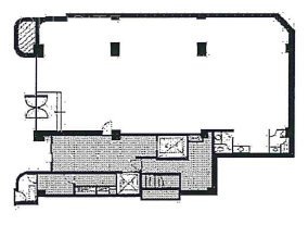 ユーエスト青山ビル1F 間取り図