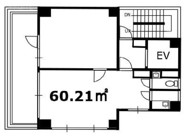 PIM九段ビル6F 間取り図