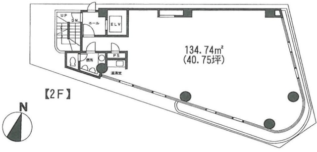 YKD代々木2F 間取り図