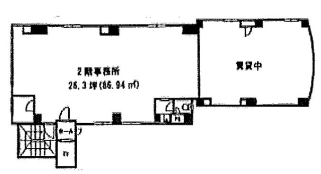 広部ミヤケビル201 間取り図