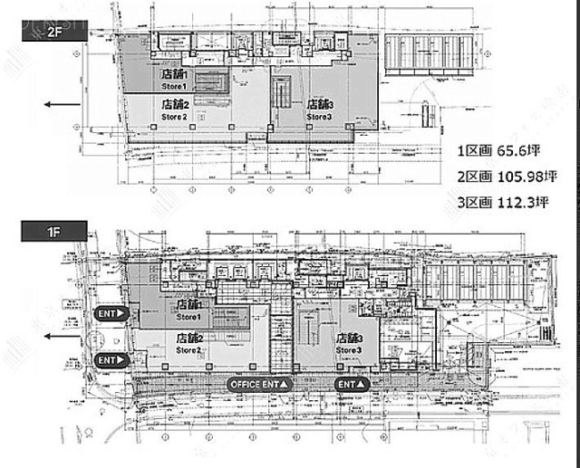 MA5ビル1F～2F 間取り図