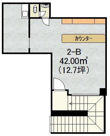 金子ビルB 間取り図