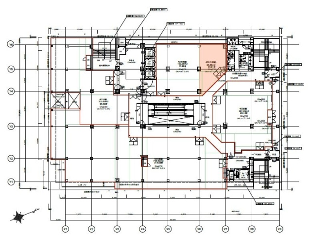 プレミアヨコハマ402-1 間取り図