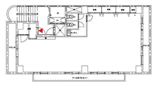 ヒロビル7F 間取り図