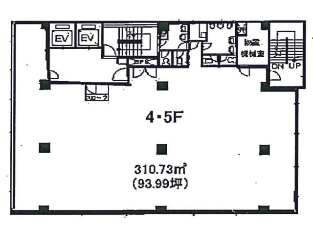 ファースト岡田ビル5F 間取り図