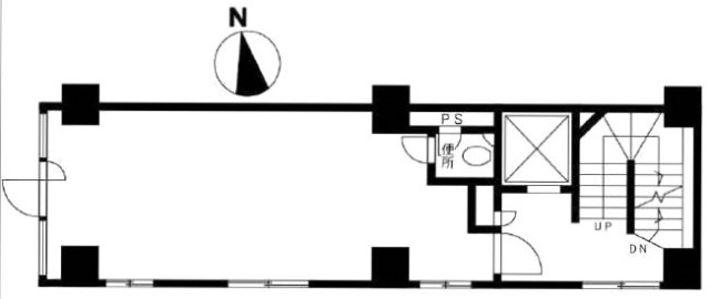 御徒町センタービル7F 間取り図