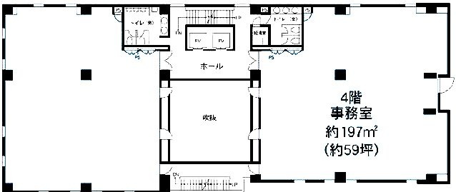 KDX西新宿ビル401 間取り図
