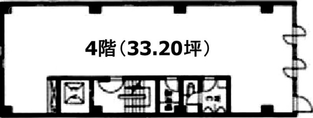 田中ビル4F 間取り図