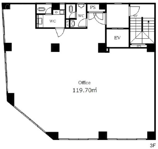 フジビル183F 間取り図