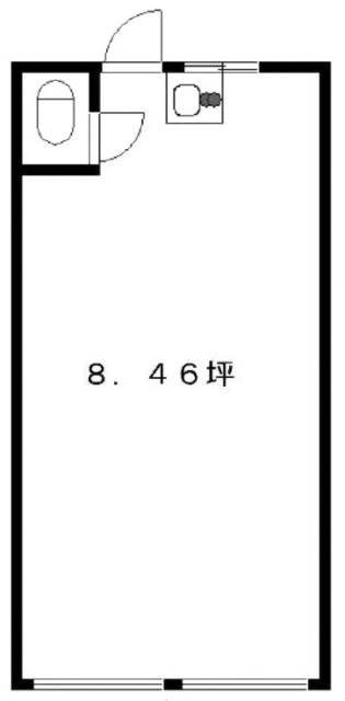 友光ビル106 間取り図