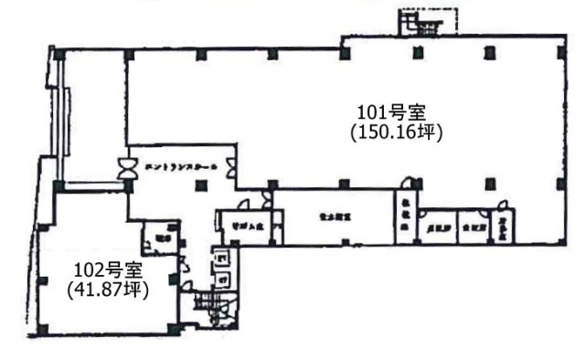 サンポウ池袋ビル101 間取り図