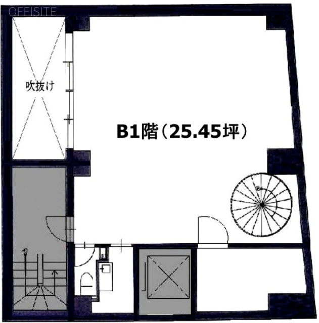 JビルB1F 間取り図