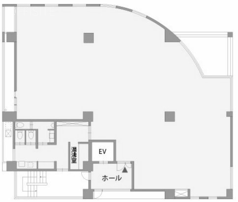 TAKIビル原宿2F 間取り図