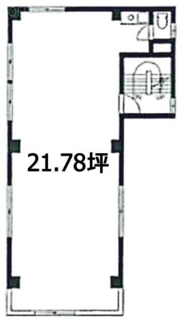 ビューロー山吹ビル3F 間取り図