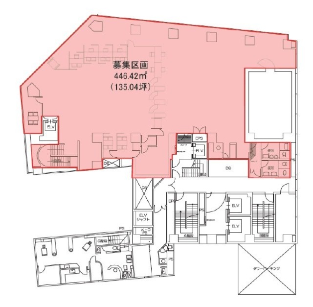 渋谷協和ビル2F 間取り図