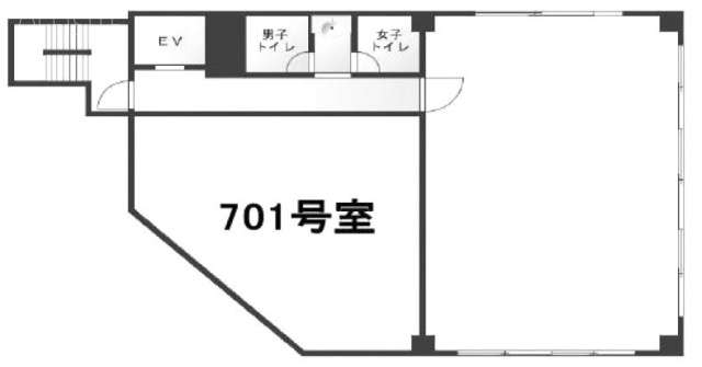 大朋ビル701 間取り図