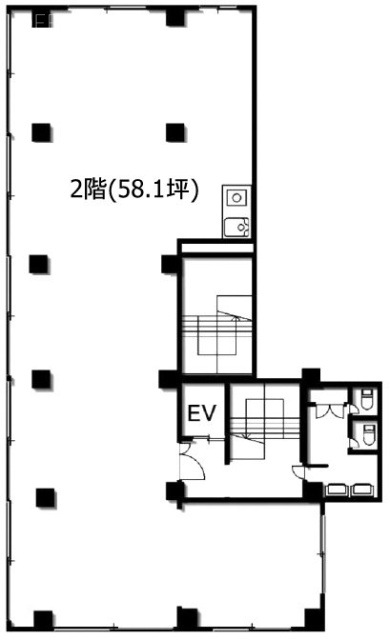 掖済会(えきさいかい)ビル2F 間取り図