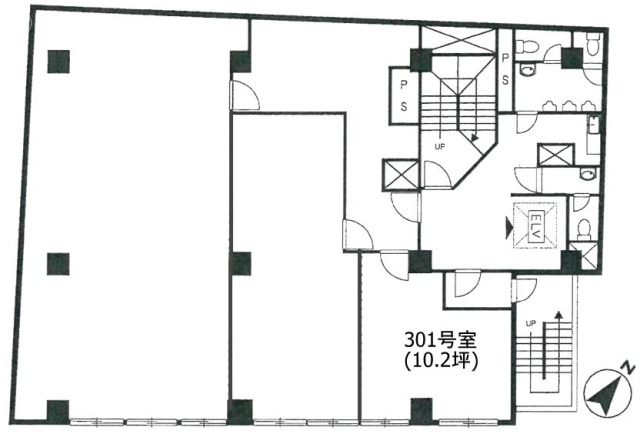 合同ビル301 間取り図