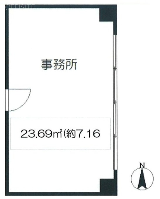 ラウンドビル601 間取り図