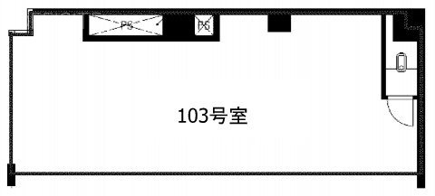第一ベルペペビル103 間取り図