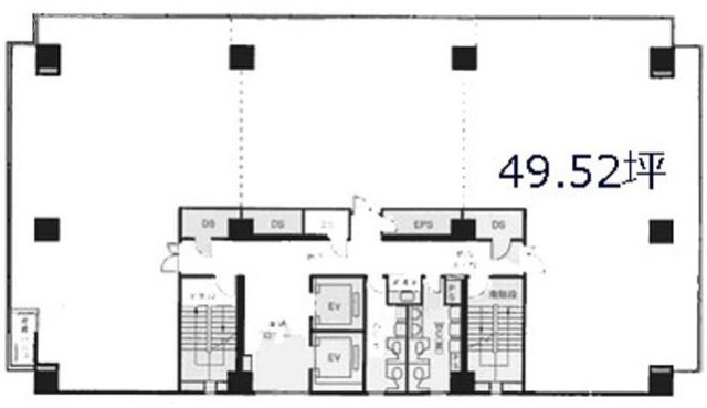 関内トーセイビルⅢ5F 間取り図