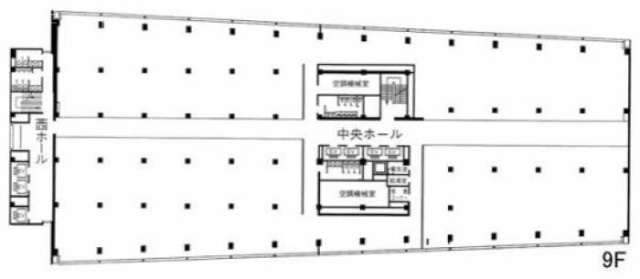 共同通信会館ビル903 間取り図