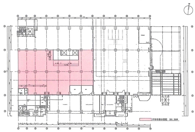 第3東運ビル1F 間取り図