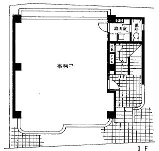 ノースウェストビル1F 間取り図