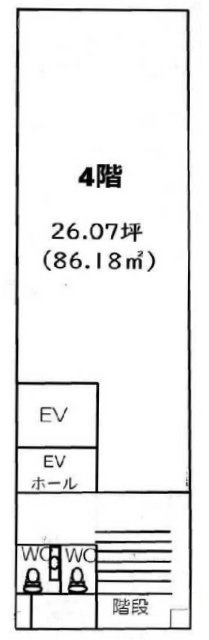 遠藤ビル4F 間取り図