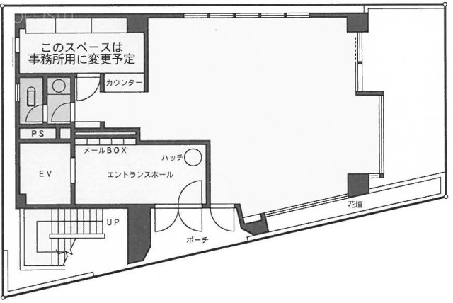 第二扇屋ビル1F 間取り図