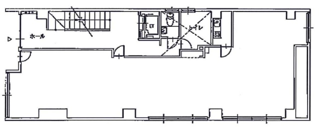 プラザ京橋ビル1F 間取り図