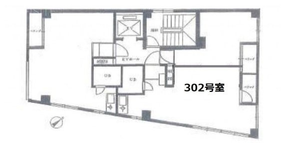 篠原ビル302 間取り図