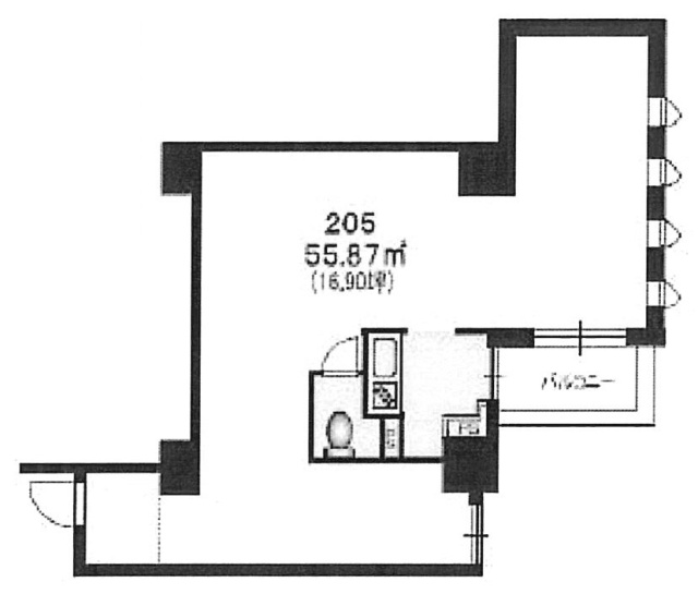 グランプレオ武蔵野205 間取り図