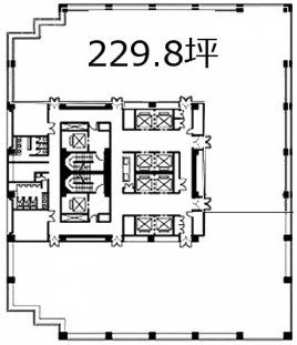 アルカセントラル6F 間取り図