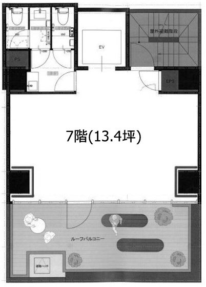 ACN渋谷ビル7F 間取り図
