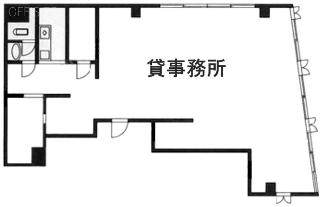 ミヨシヤビルA 間取り図