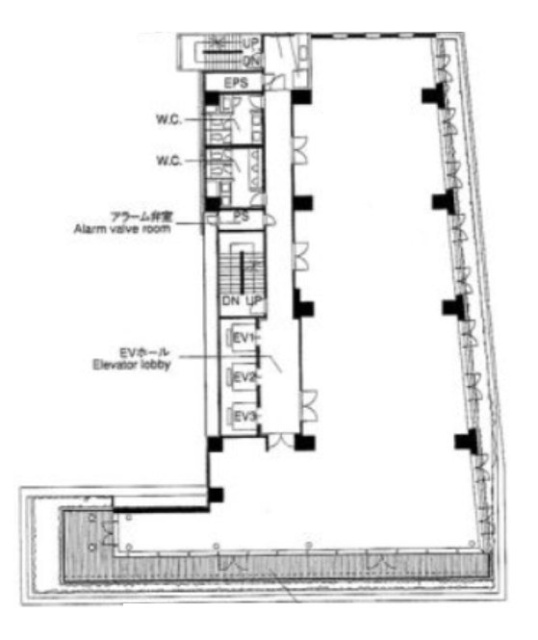 JMFビル渋谷0310F 間取り図