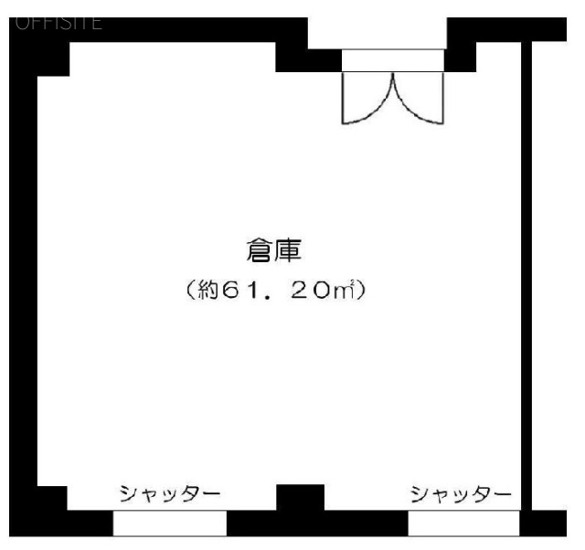 東麻布ハウスビル102 間取り図