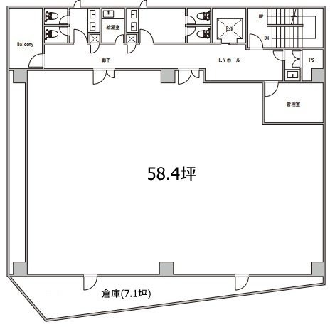 No.R浜松町ビル3F 間取り図