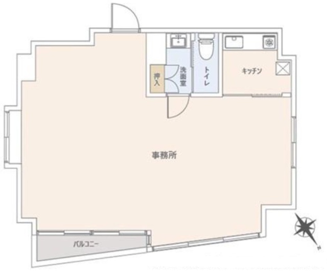 龍文堂ビル401 間取り図